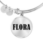 Flora v01 - Bangle Bracelet