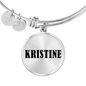 Kristine v01 - Bangle Bracelet