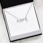 Scripted Love Necklace