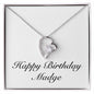 Happy Birthday Madge - Forever Love Necklace