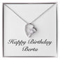 Happy Birthday Berta - Forever Love Necklace