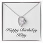 Happy Birthday Kitty - Forever Love Necklace