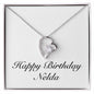 Happy Birthday Nelda - Forever Love Necklace
