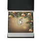 Christmas Background 018 - Forever Love Necklace