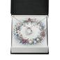 Christmas Background 075 - Forever Love Necklace