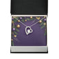 Christmas Background 024 - Forever Love Necklace