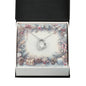 Christmas Background 072 - Forever Love Necklace