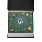 Christmas Background 035 - Forever Love Necklace