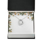 Christmas Background 004 - Forever Love Necklace