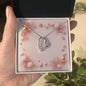 Christmas Background 055 - Forever Love Necklace