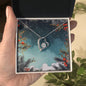 Christmas Background 124 - Forever Love Necklace