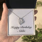 Happy Birthday Addie - Forever Love Necklace