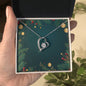 Christmas Background 045 - Forever Love Necklace