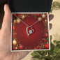 Christmas Background 034 - Forever Love Necklace