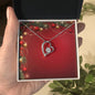 Christmas Background 046 - Forever Love Necklace