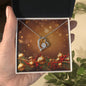 Christmas Background 057 - Forever Love Necklace