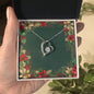 Christmas Background 068 - Forever Love Necklace