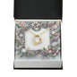 Christmas Background 077 - 18k Yellow Gold Finish Forever Love Necklace