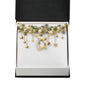 Christmas Background 043 - 18k Yellow Gold Finish Forever Love Necklace