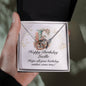 Happy Birthday Lucille v01 - Interlocking Hearts Necklace
