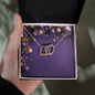Christmas Background 054 - Interlocking Hearts Necklace