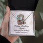 Happy Birthday Quyen v01 - Interlocking Hearts Necklace