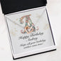 Happy Birthday Audrey v01 - Interlocking Hearts Necklace