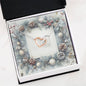 Christmas Background 081 - Interlocking Hearts Necklace