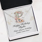 Happy Birthday Phyllis v01 - Interlocking Hearts Necklace