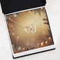 Christmas Background 062 - Interlocking Hearts Necklace