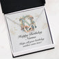 Happy Birthday Norma v01 - Interlocking Hearts Necklace