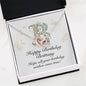 Happy Birthday Brittany v01 - Interlocking Hearts Necklace