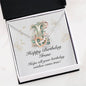 Happy Birthday Irene v01 - Interlocking Hearts Necklace
