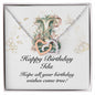 Happy Birthday Ida v01 - Interlocking Hearts Necklace