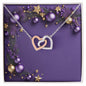Christmas Background 021 - Interlocking Hearts Necklace