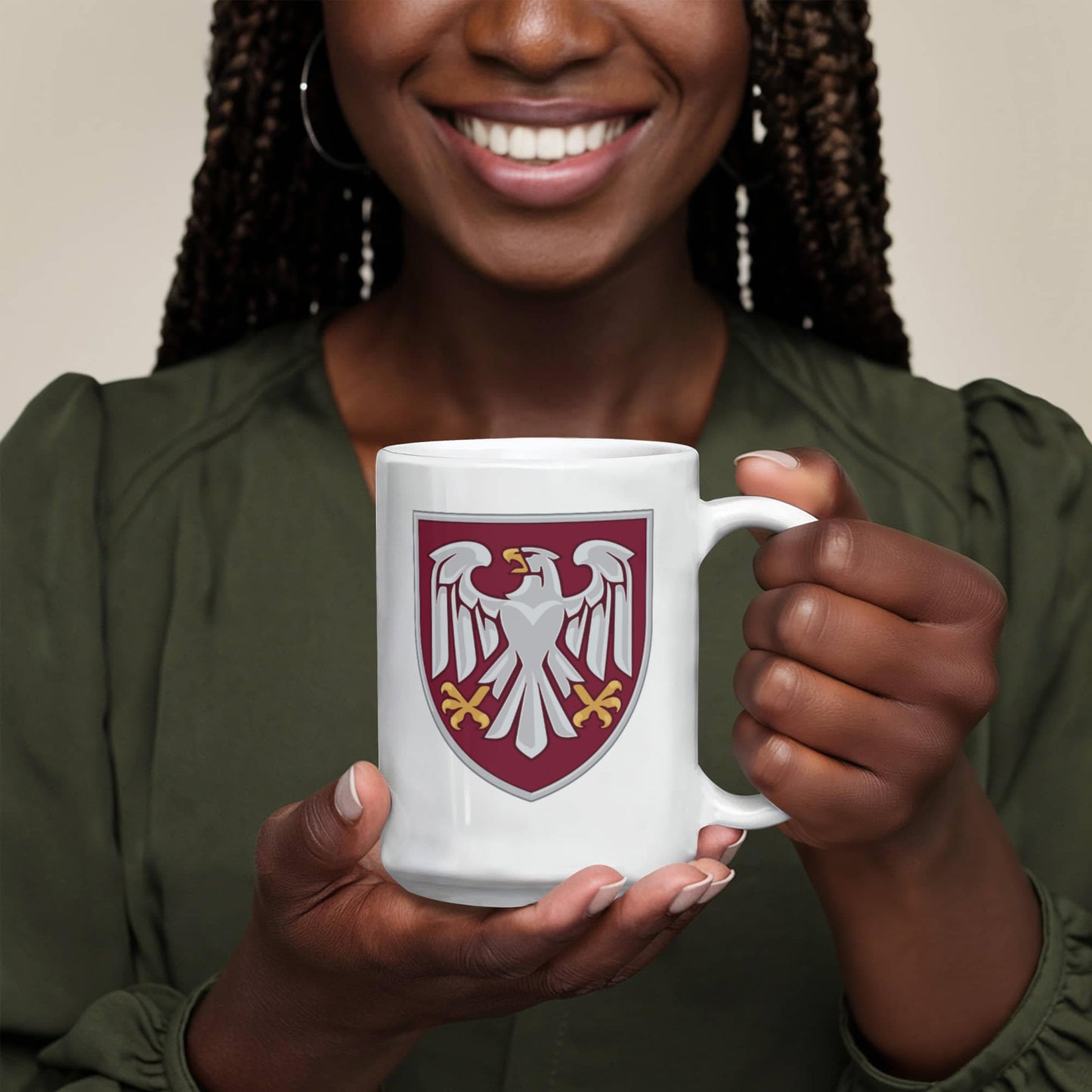 82nd Air Assault Brigade (Ukraine) - 15oz White Ceramic Mug