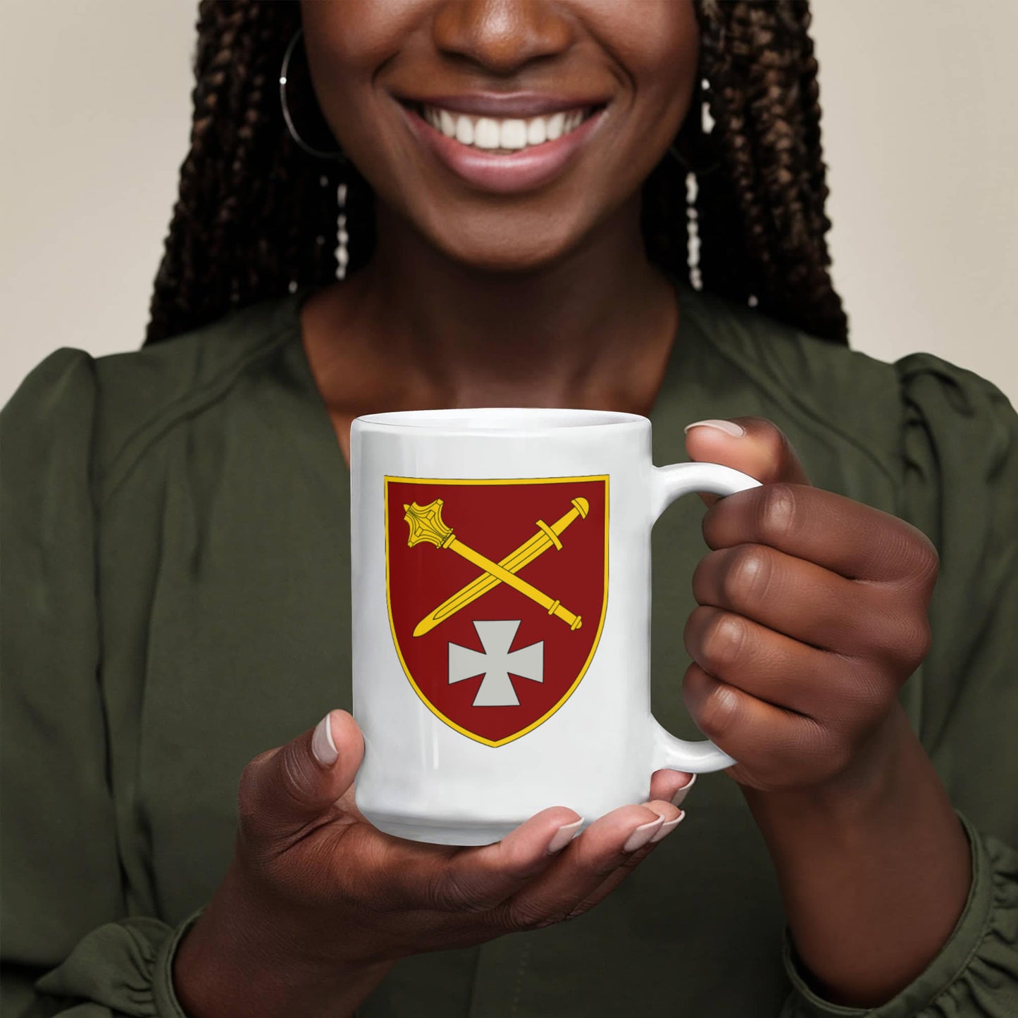 Operational Command West (Ukraine) - 15oz White Ceramic Mug