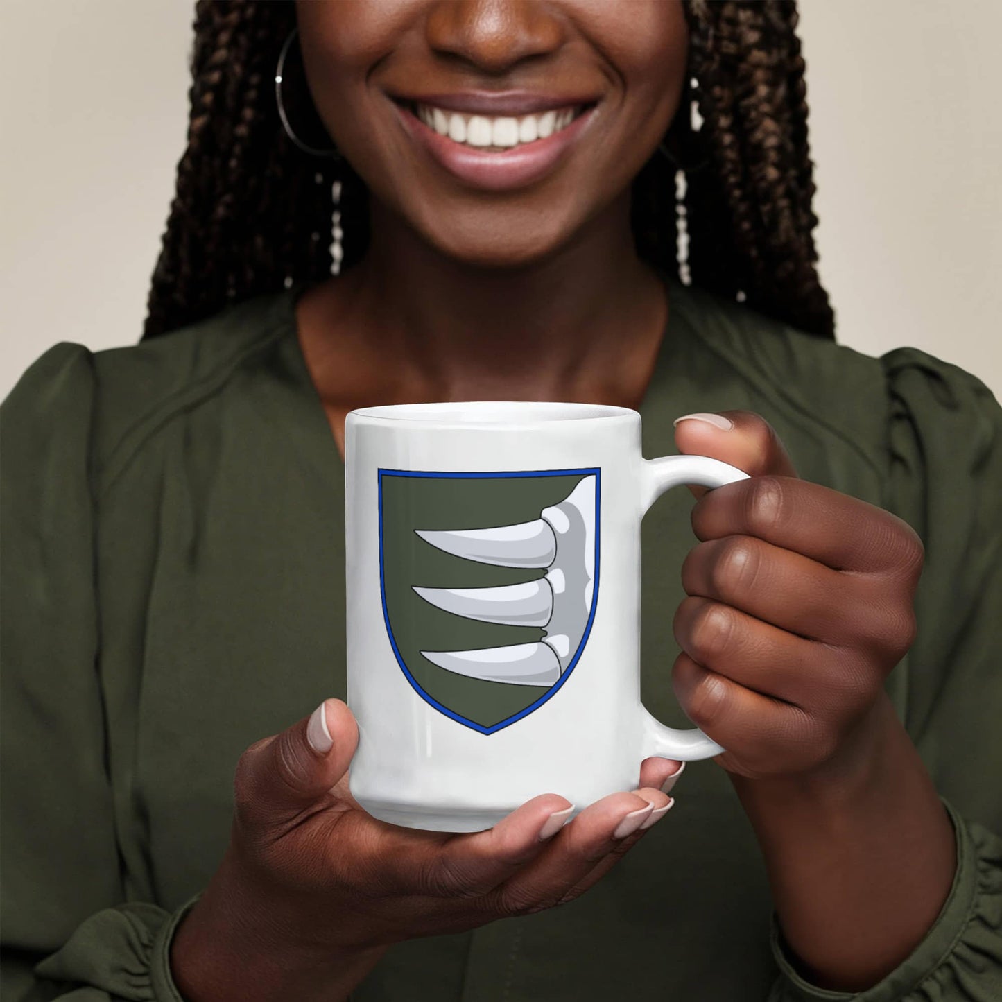 156th Mechanized Brigade (Ukraine) - 15oz White Ceramic Mug