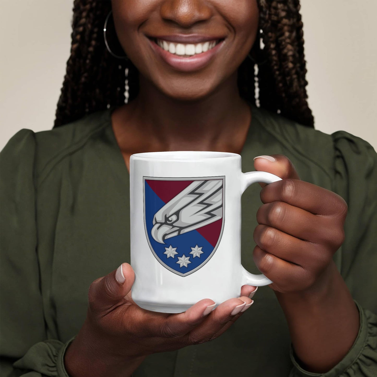 25th Airborne Brigade (Ukraine) - 15oz White Ceramic Mug