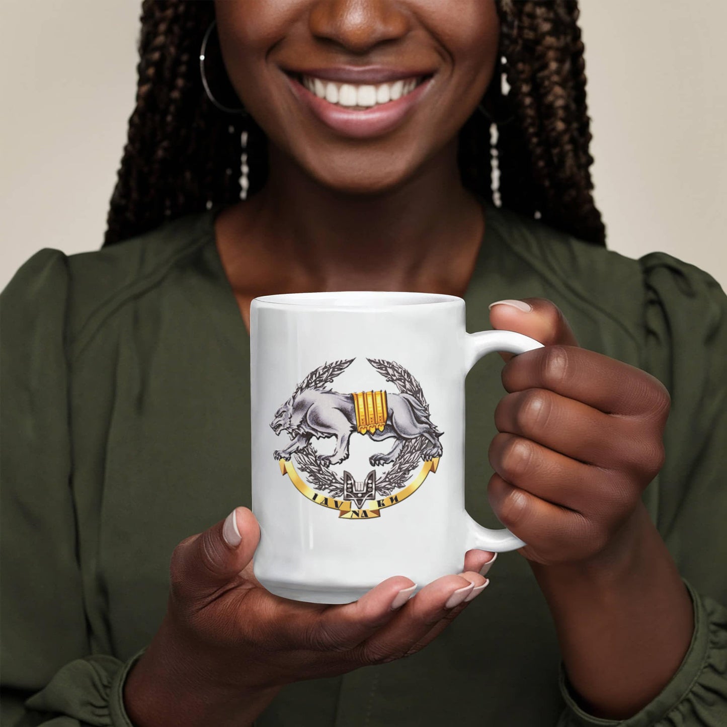 Ukrainian Special Operations Forces - 15oz White Ceramic Mug