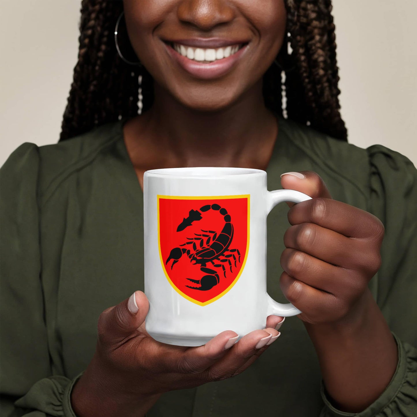 19th Missile Brigade (Ukraine) - 15oz White Ceramic Mug