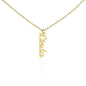 Personalized Multi Vertical Name Necklace