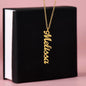 Personalized Multi Vertical Name Necklace