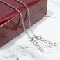 Personalized Multi Vertical Name Necklace