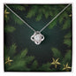Christmas Background 113 - Love Knot Necklace
