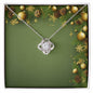 Christmas Background 061 - Love Knot Necklace