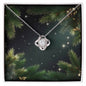 Christmas Background 112 - Love Knot Necklace