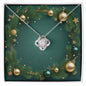 Christmas Background 035 - Love Knot Necklace
