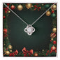 Christmas Background 066 - Love Knot Necklace