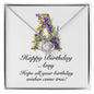 Happy Birthday Amy v02 - Love Knot Necklace